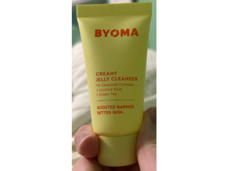 Byoma Creamy Jelly Cleanser, 1.01 fl oz/30 mL