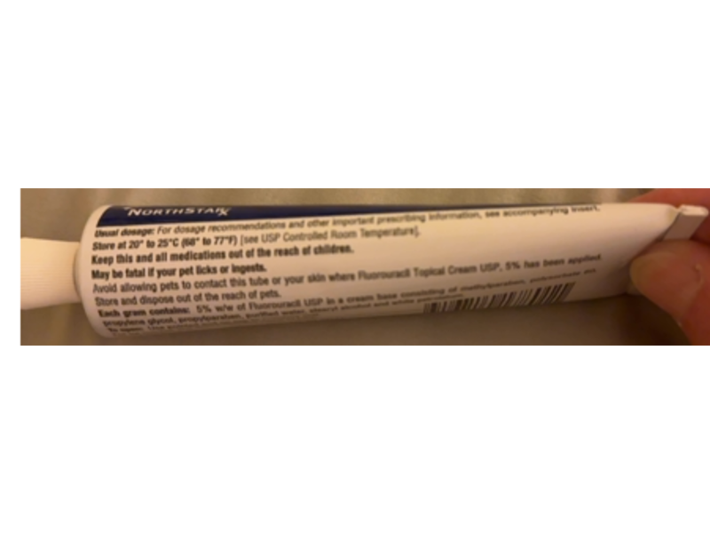 Fluorouracil Topical Cream 5%, 40 g, Northstar (Rx)