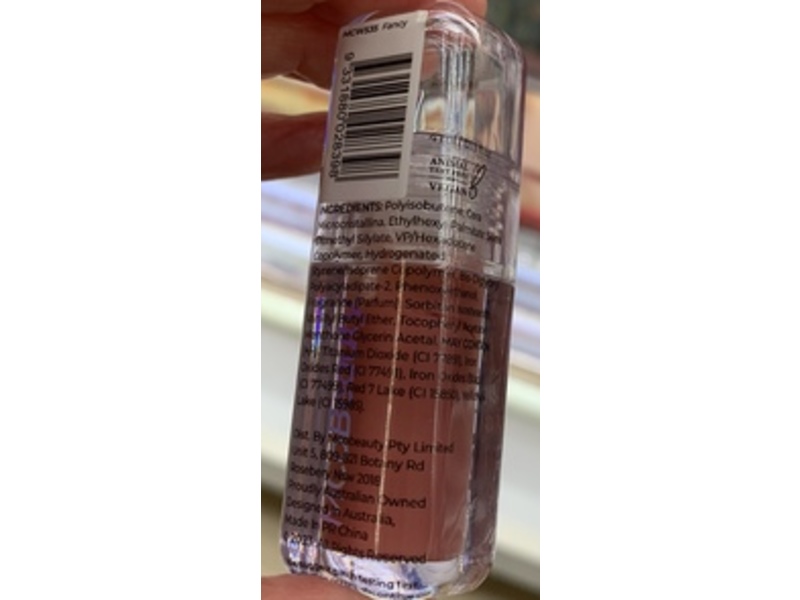 MCoBeauty Hot Lip Plump Gloss, Fancy, 0.13 fl oz/4 mL