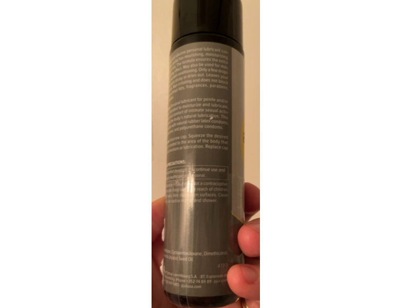 Pjur Analyse Me! Anal Silicone Personal Lubricant, Jojoba, 3.4 fl oz/100 mL