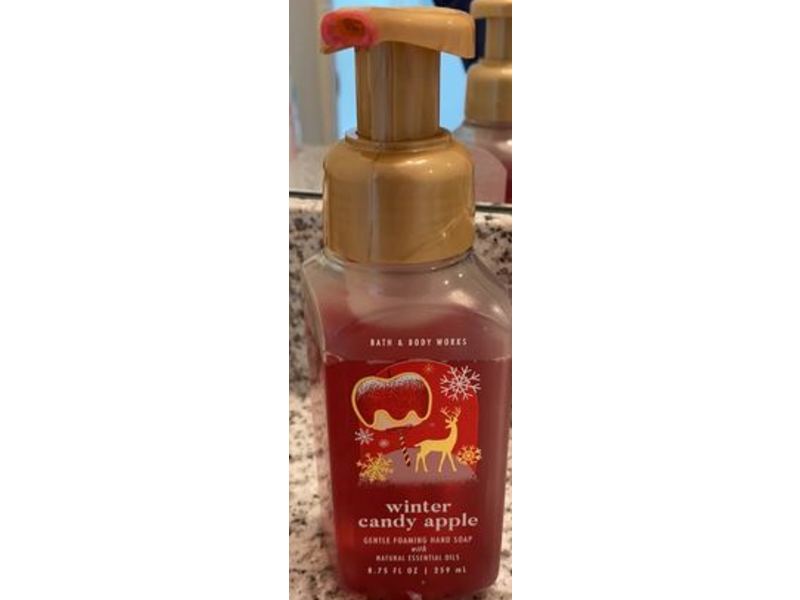 Bath & Body Works Gentle Foaming Hand Soap, Winter Candy Apple, 8.75 fl oz