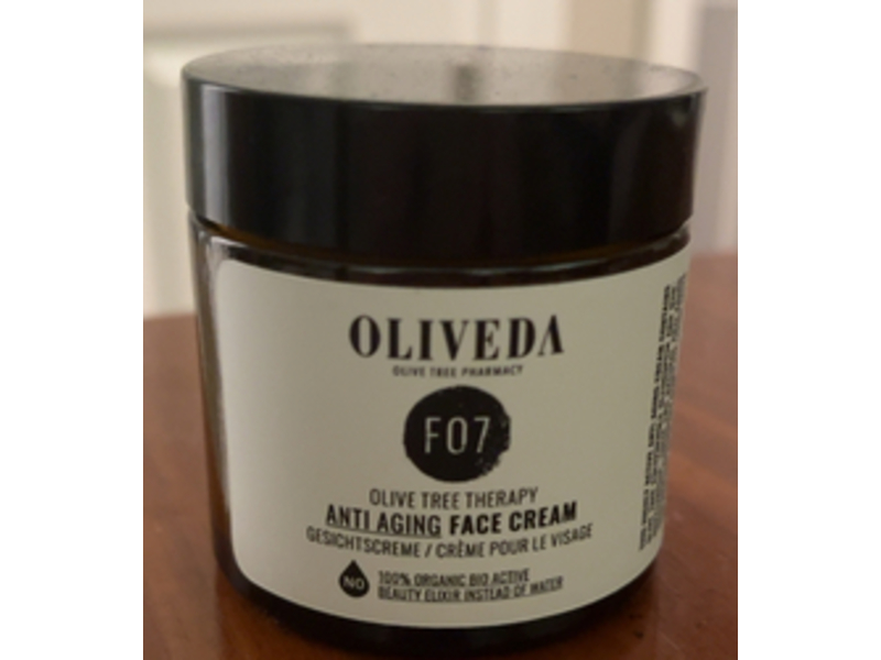 Oliveda Olive Tree Anti Aging Face Cream, 1.7 fl oz/50 mL