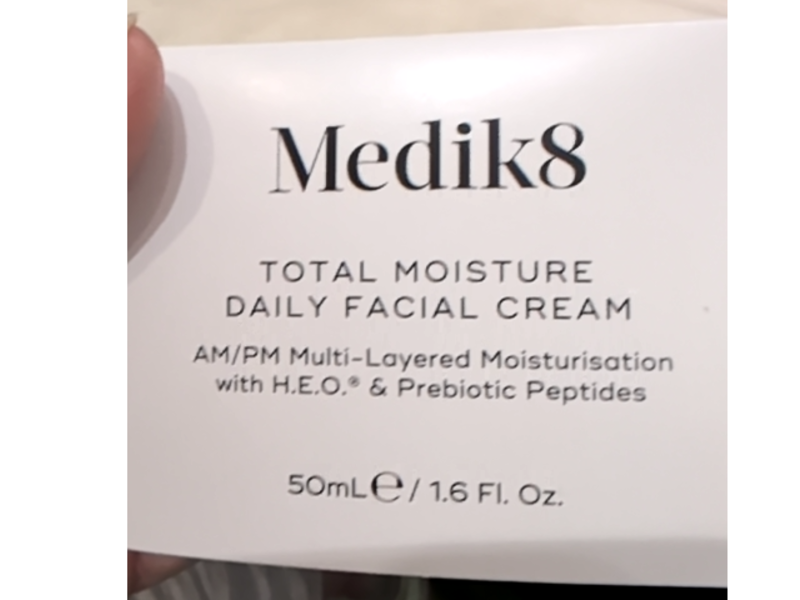 Medik8 Total Moisture Daily Facial Cream, 1.6 fl oz/50 mL