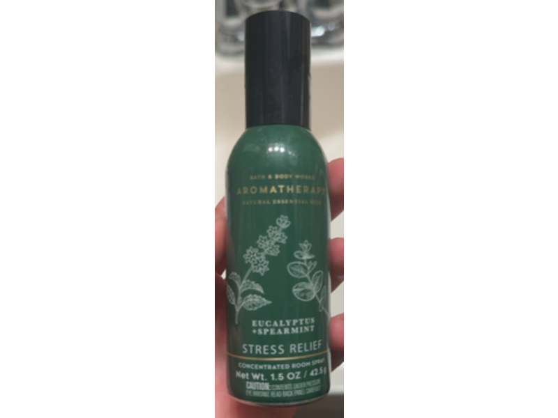 Bath & Body Works Aromatherapy Stress Relief Concentrated Room Spray, Eucalyptus + Spearmint, 1.5 oz/42.5 g