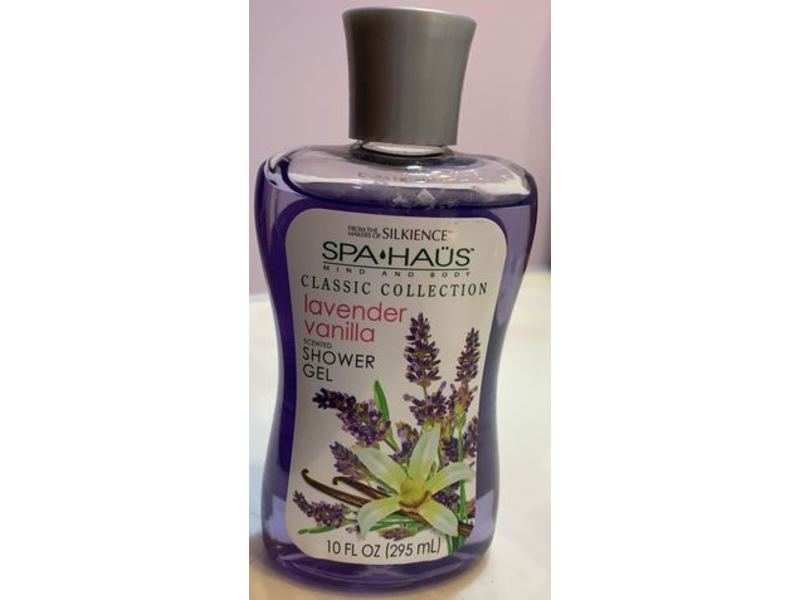 Spa Haus Classic Collection Shower Gel, Lavender Vanilla, 10 fl oz/295 mL