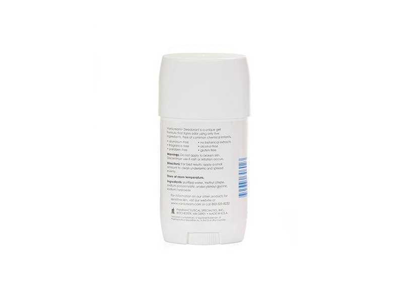 Vanicream Deodorant Gel, 2 oz/57 g