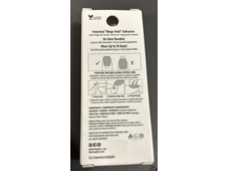 Dashing Diva Magic Press False Nails, Ruby Slippers, 30 Count