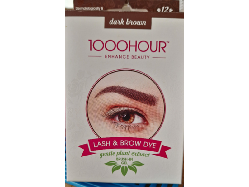1000Hour Lash & Brow Dye, Dark Brown