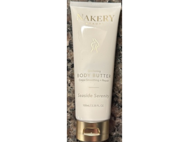 Nakery Beauty Skin Toning Body Butter, Seaside Serenity, 3.38 fl oz/100 mL