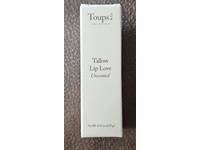 Toups & Co Organics Tallow Lip Love, Unscented, 0.15 oz/4.25 g - thumbnail 2