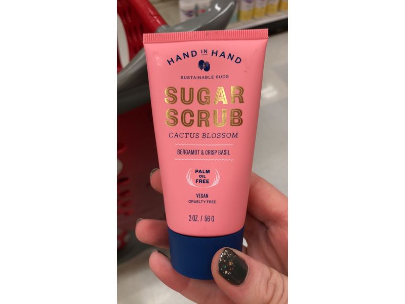 Hand In Hand Soap Sugar Scrub Cactus Blossom, 2 oz/56 g