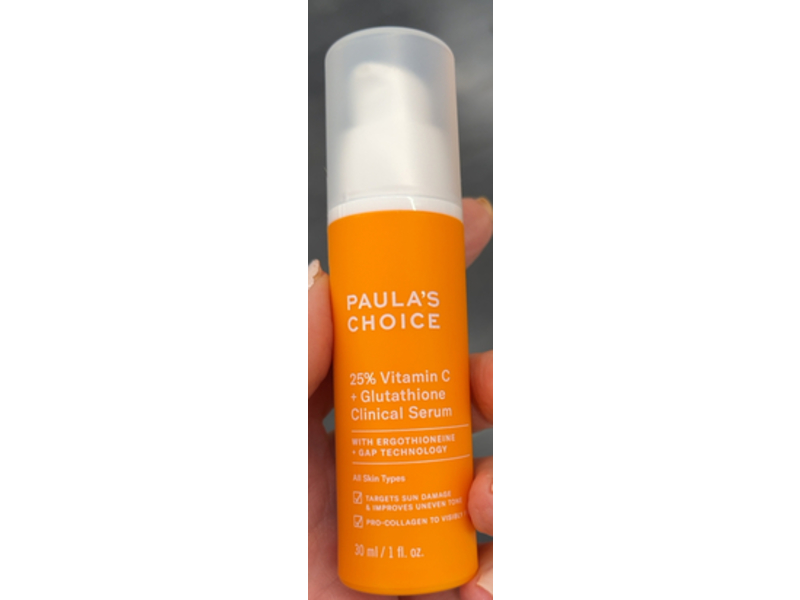 Paula's Choice 25% Vitamin c + Glutathione Clinical Serum, 1 fl oz/30 mL