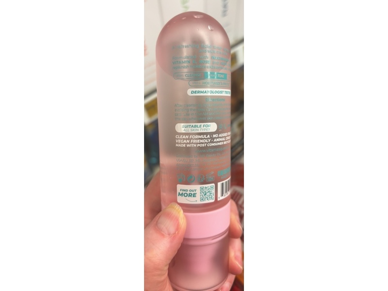 Vitamasques Hydrate Spray Facial Toner, 3.38 fl oz/100 mL