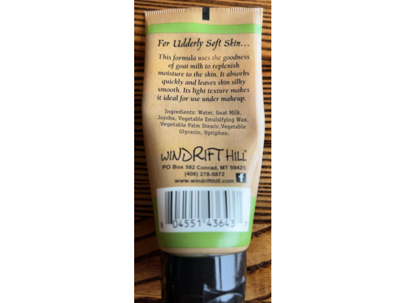 Windrift Hill Farm Fresh Moisturizing Goat Milk Hand & Body Lotion, 2 fl oz/60 mL