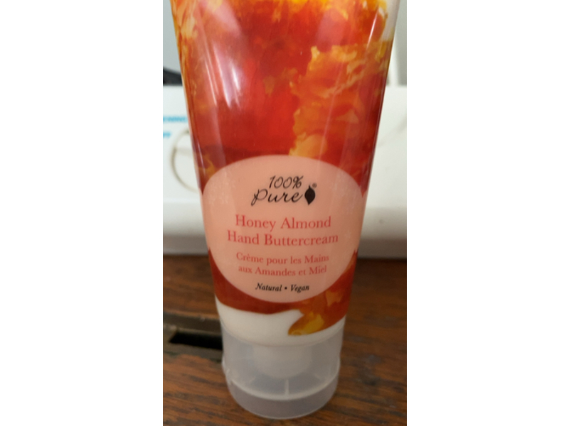 100% Pure Hand ButterCream, Honey Almond, 2 fl oz/57 mL