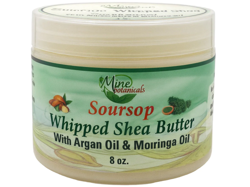 Mine Botanicals Whipped Shea Butter, Soursop, 8 oz