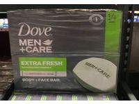 Dove Men + Care Body + Face Bar, Extra Fresh, 4 oz/113 g, Pack Of 14 - thumbnail 3