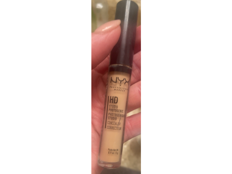 Nyx Professional Makeup Hd Studio Photogenic Concealer, Sand Beige, 0.11 oz/3 g