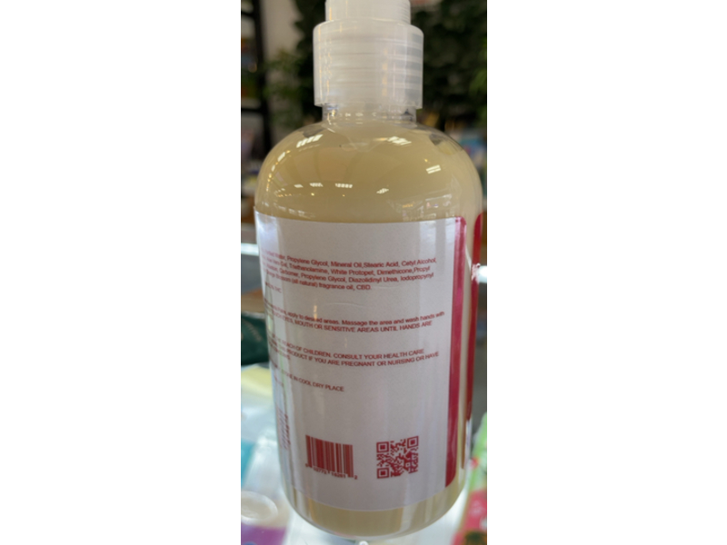 Canna Mood Full Spectrum Pain Relief Lotion, Lemon Orange, 8 oz