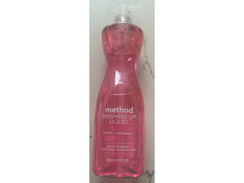 Method Washing-Up Liquid, Peach+Pink Pepper, 18 fl oz/532 mL