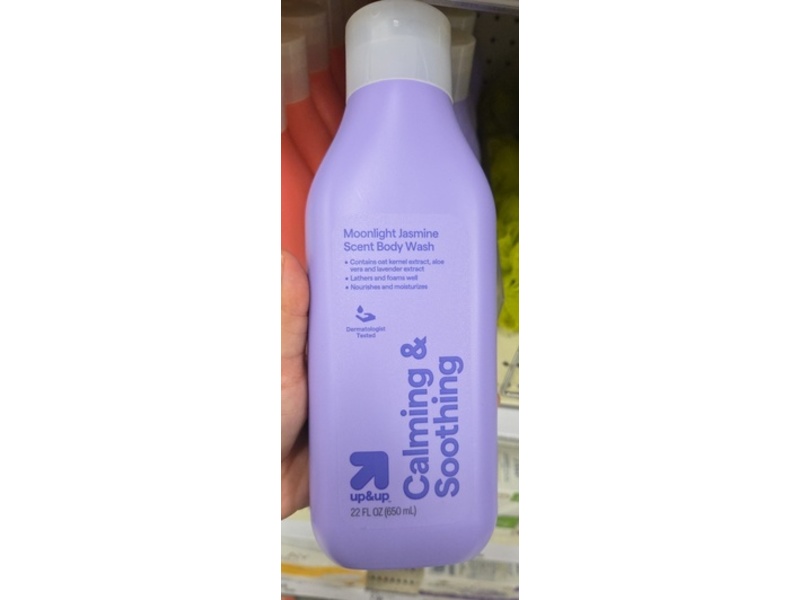 Up & Up Calming & Soothing Body Wash, Moonlight Jasmine, 22 fl oz/650 mL