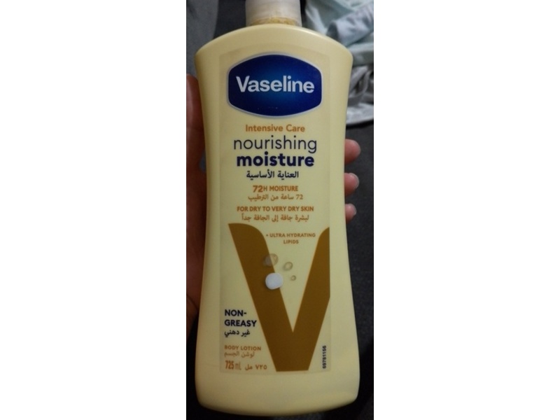 Vaseline Intensive Care Nourishing Moisture Body Lotion, 725 mL