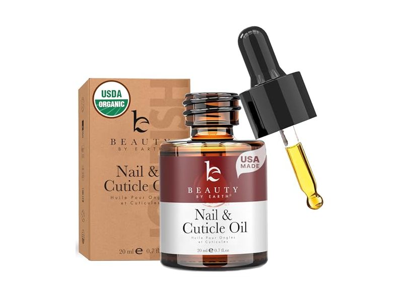 Beauty By Earth Nail & Cuticle Oil, 0.7 fl oz/20 mL