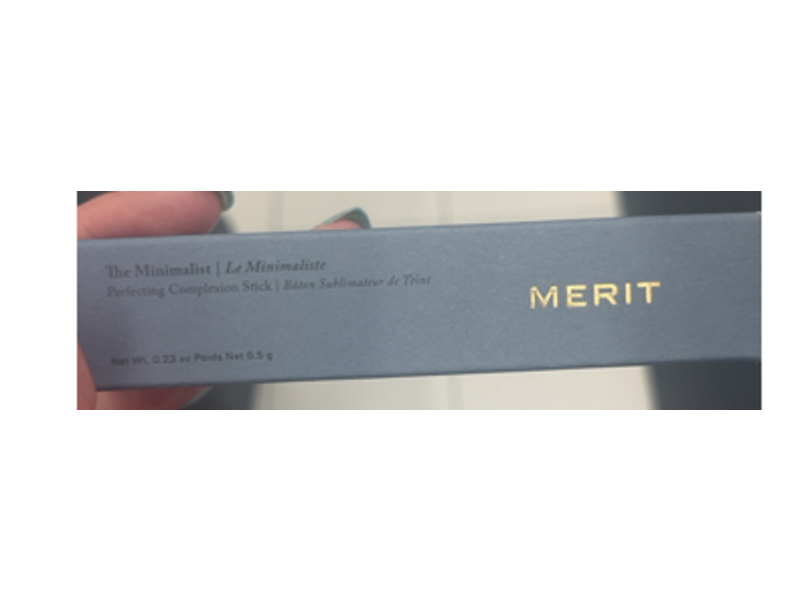 Merit The Minimalist Perfecting Complexion Stick, Suede, 0.23 oz/6.5 g