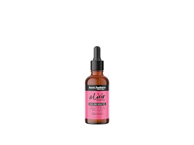 Aunt Jackie's Elixir Hair & Scalp Oil, 2 fl oz/59 mL