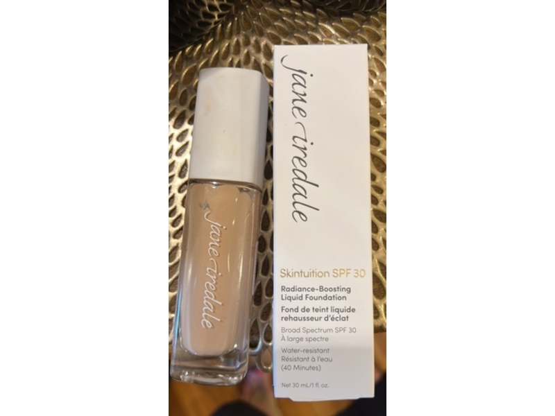 Jane Iredale Skintuition Liquid Foundation, 24 Light, SPF 30, 1 fl oz/30 mL