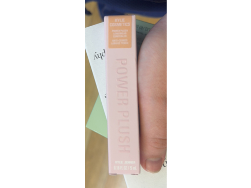 Kylie Cosmetics Power Plush Longwear Concealer, 3C, 0.16 fl oz/5 mL