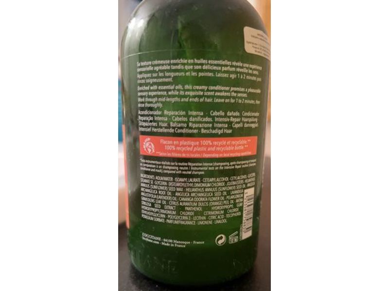L'Occitane En Provence Intensive Repair Conditioner, 16.9 fl oz/500 mL