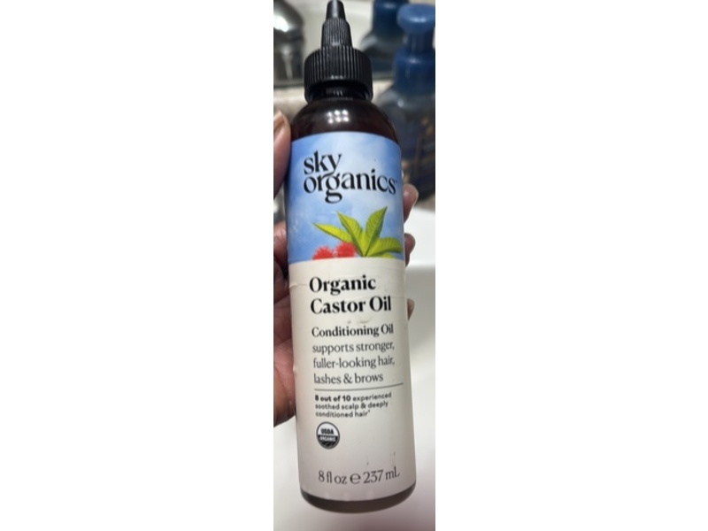 Sky Organics Conditioning Oil, Castor Oil, 8 fl oz/237 mL