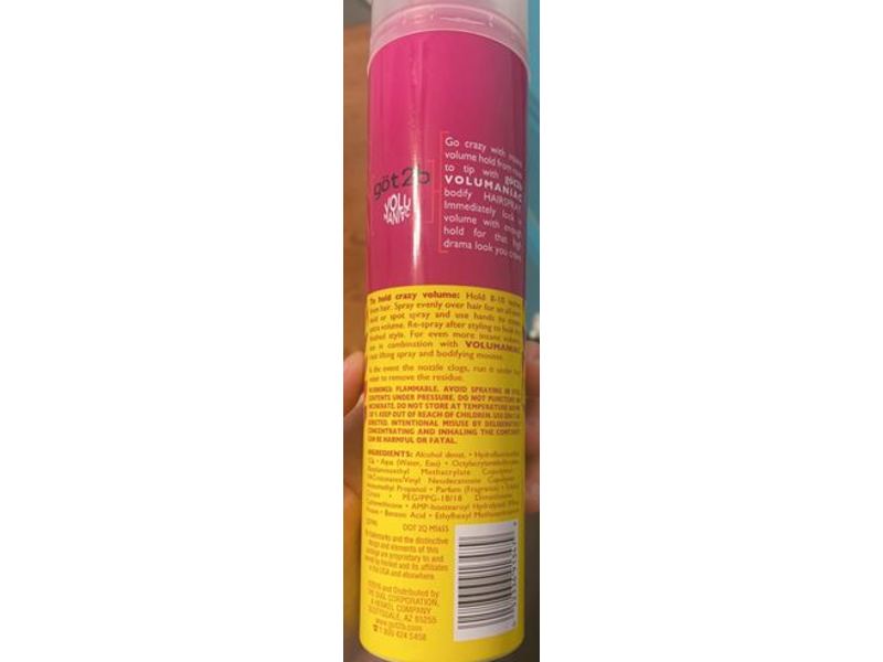 Got2B Volumaniac Hairspray 9.1 oz/269 mL, Pack of 2
