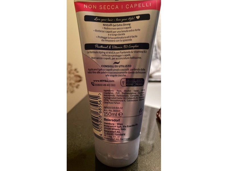 Nivea Extra Strong Styling Gel, 150 mL