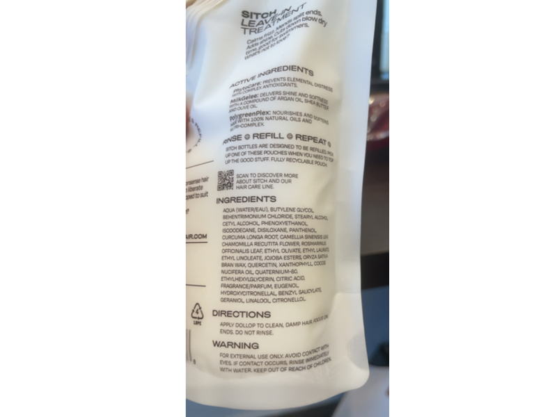 Sitch Leave-In Treatment, 6.76 fl oz/200 mL