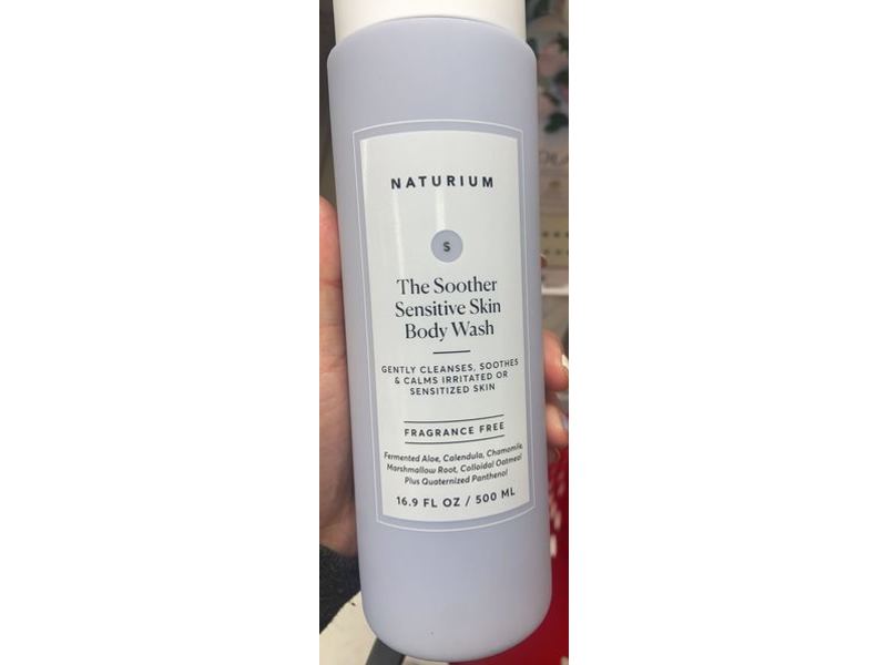 Naturium The Soother Sensitive Skin Body Wash, 16.9 fl oz/500 mL