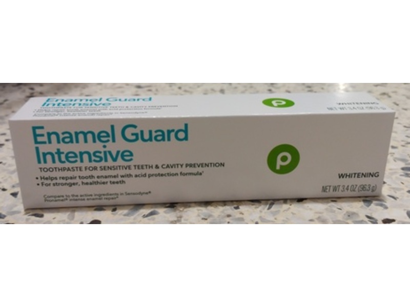 Publix Enamel Guard Intensive Whitening Toothpaste, 3.4 oz/96.3 g