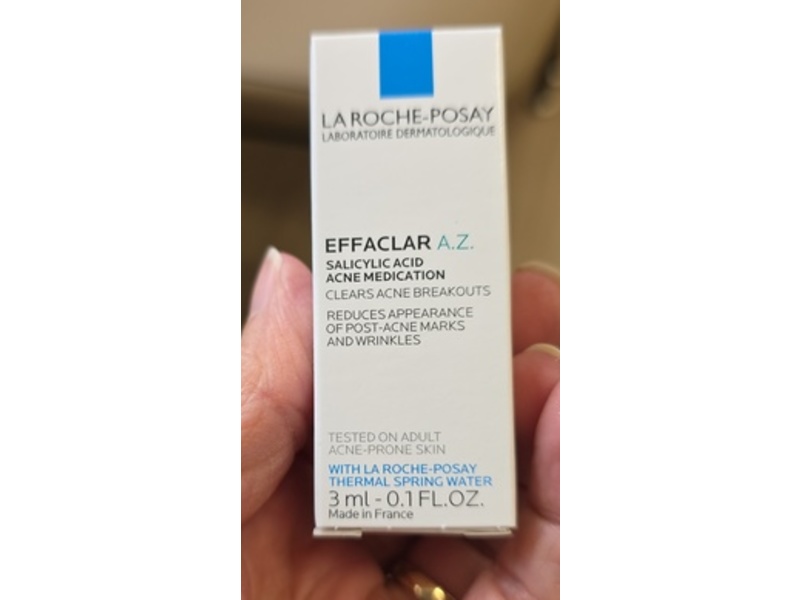 La Roche-Posay Effaclar A.Z Cream, Salicylic Acid, 0.1 fl oz/3 mL