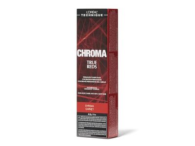 Loreal Technique Chroma True Reds Permanent Hair Color, Chroma Granet, 1.74 fl oz/49.29 g