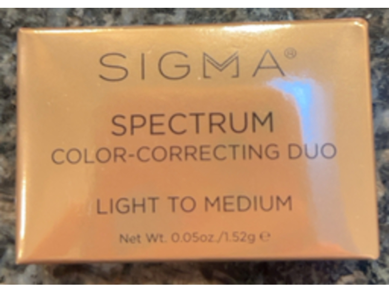 Sigma Beauty Spectrum Color-Correcting Duo, Light To Medium, 0.05 oz/1.52 g
