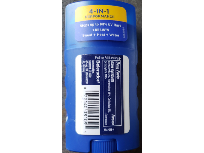 Coppertone Sport Face+Body Sunscreen, SPF 40, 1.5 oz/42.5 g