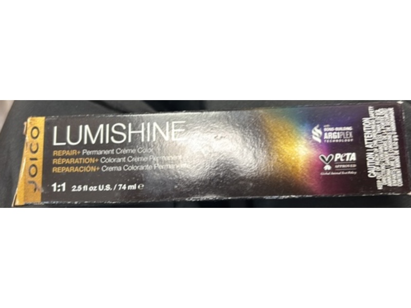 Joico Lumishine Repair+ Permanent Creme Color, 6M Mocha Dark Blonde, 2.5 fl oz/74 mL
