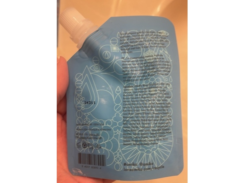 Amika Hydro Rush Intense Moisture Shampoo, 2 fl oz/60 mL