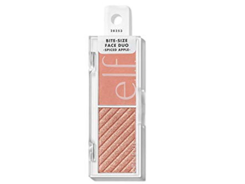 e.l.f. Cosmetics Bite-Size Face Duo , Spiced Apple, 0.049 oz/1.4 g