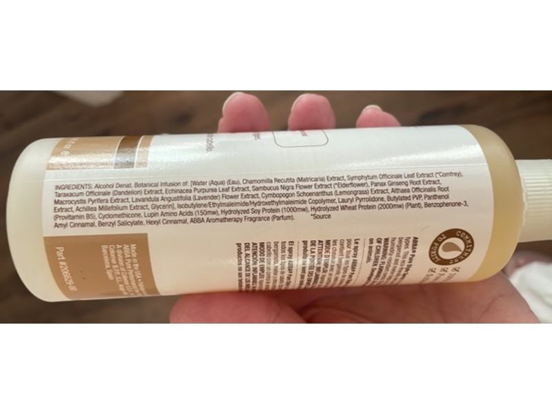 Abba Pure Style Spray, 8.45 fl oz/250 mL