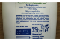 Nivea Body Lotion, Aloe & Hydration, 400 mL - Image 5