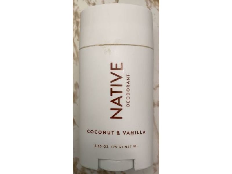 Native Deodorant, Coconut & vanilla, 2.65 oz/ 75 g