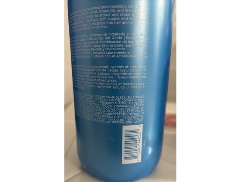 Luseta Hyaluronic Acid Moisturizing Shampoo, Avocado Argan Oil & Shea Butter, 33.8 fl oz/1 L