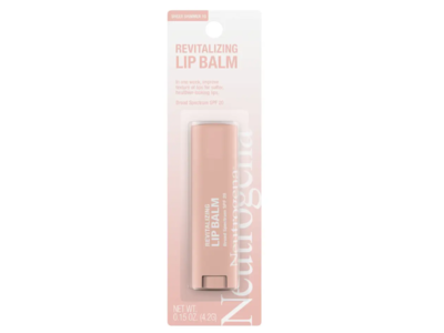 Neutrogena Revitalizing Lip Balm, SPF 20, Sheer Shimmer 10, 0.15 oz/ 4.2 g
